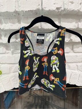 Toy Story Crop Tank with Buzz Lightyear & Woody